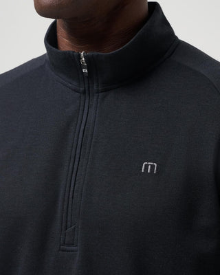 Black Upgraded Quarter Zip Jacket