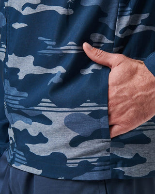 Camo Tech Blue Nights Hoodie 