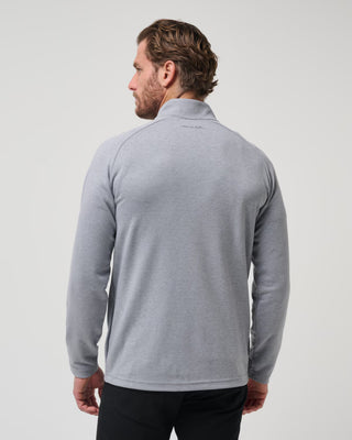 Heather Grey Upgraded Quarter Zip 