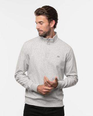  Heather Light Grey Cloud Quarter Zip 2.0 