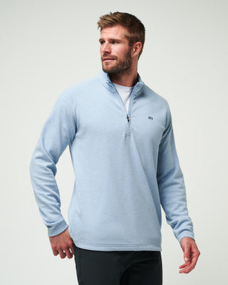 Light Blue Upgraded Quarter Zip