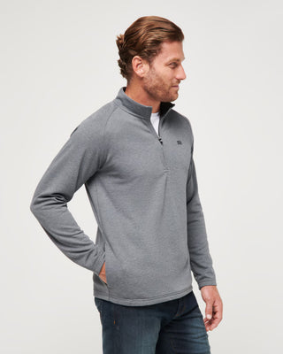 Upgraded Quarter Zip Jacket Dark Grey