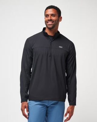 Wanderlust Quarter Zip Black