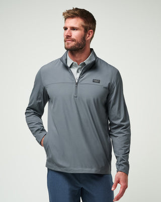 Wanderlust Quarter Zip Grey