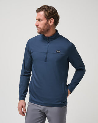 Wanderlust Quarter Zip Indigo Jacket